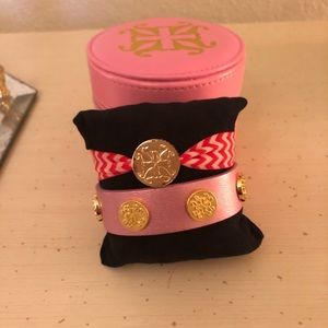 Rustic Cuff set with jewelry case